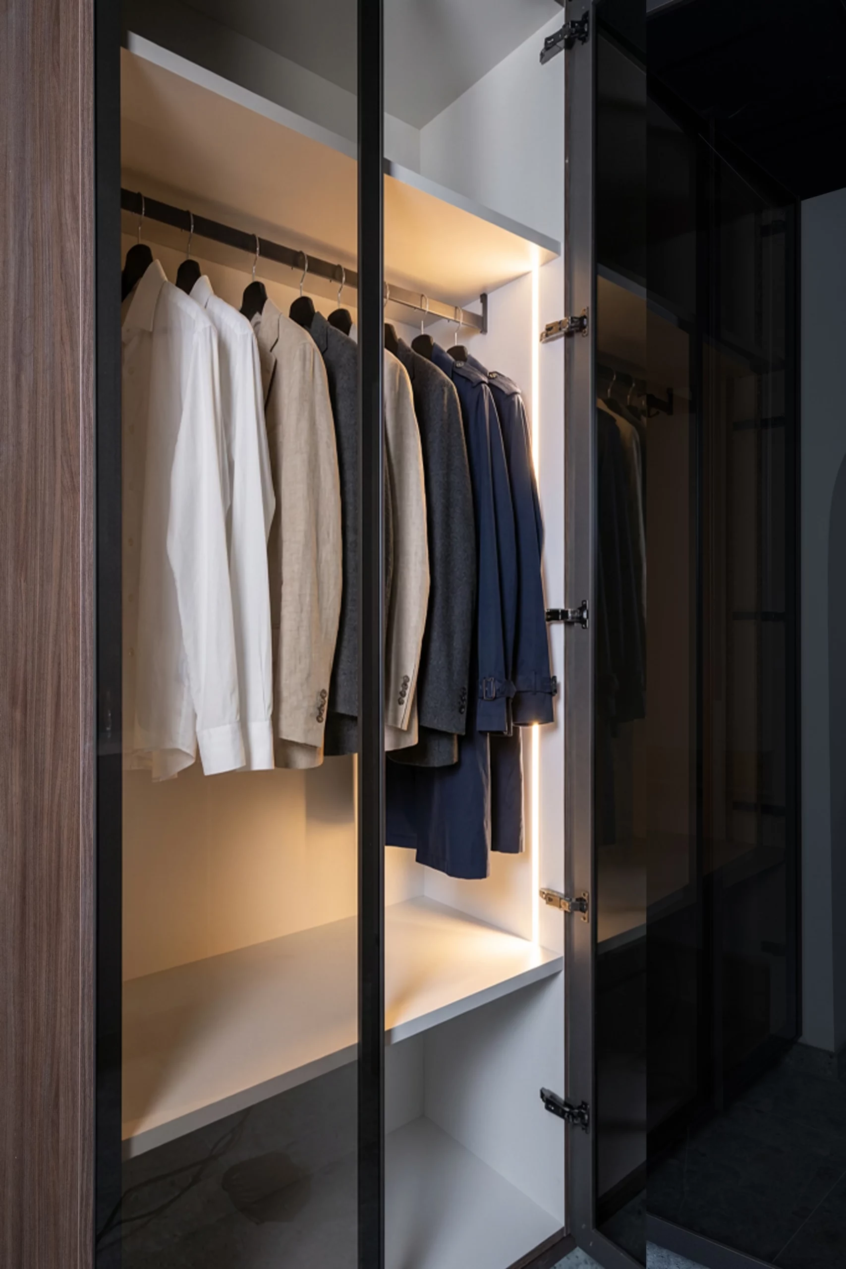 Flow LED-profiel in dressing